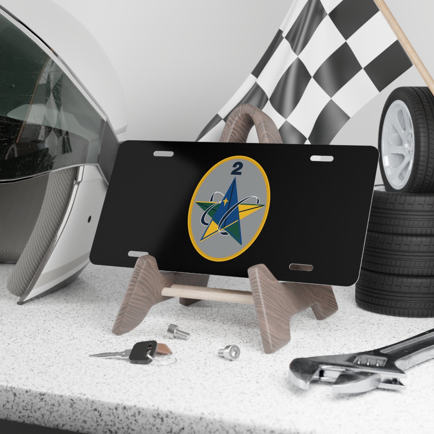 Vanity Plate - USSF - 2nd Range Operations Squadron wo txt X 300