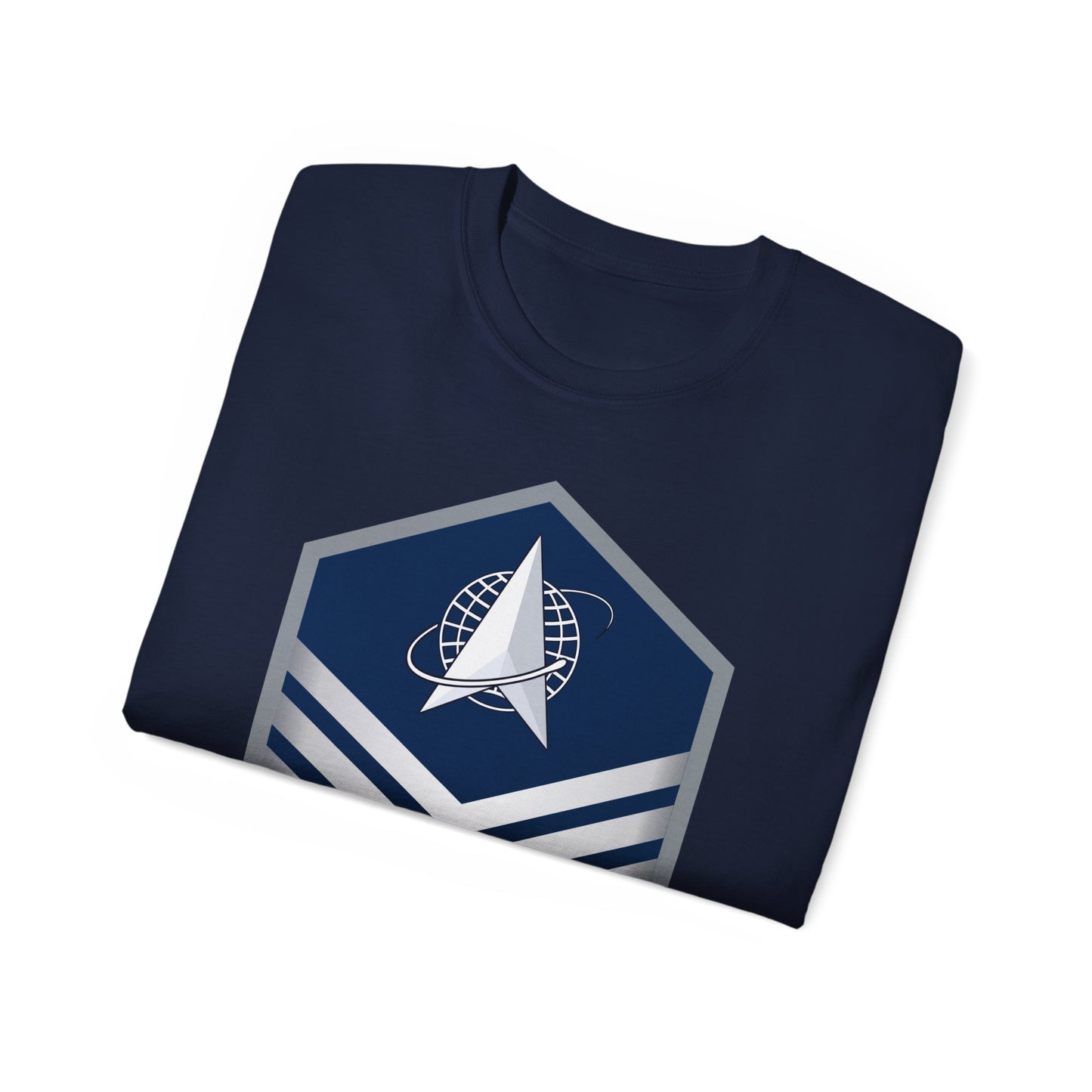 Unisex Ultra Cotton Tee - USSF - E6 Technical Sergeant wo Txt
