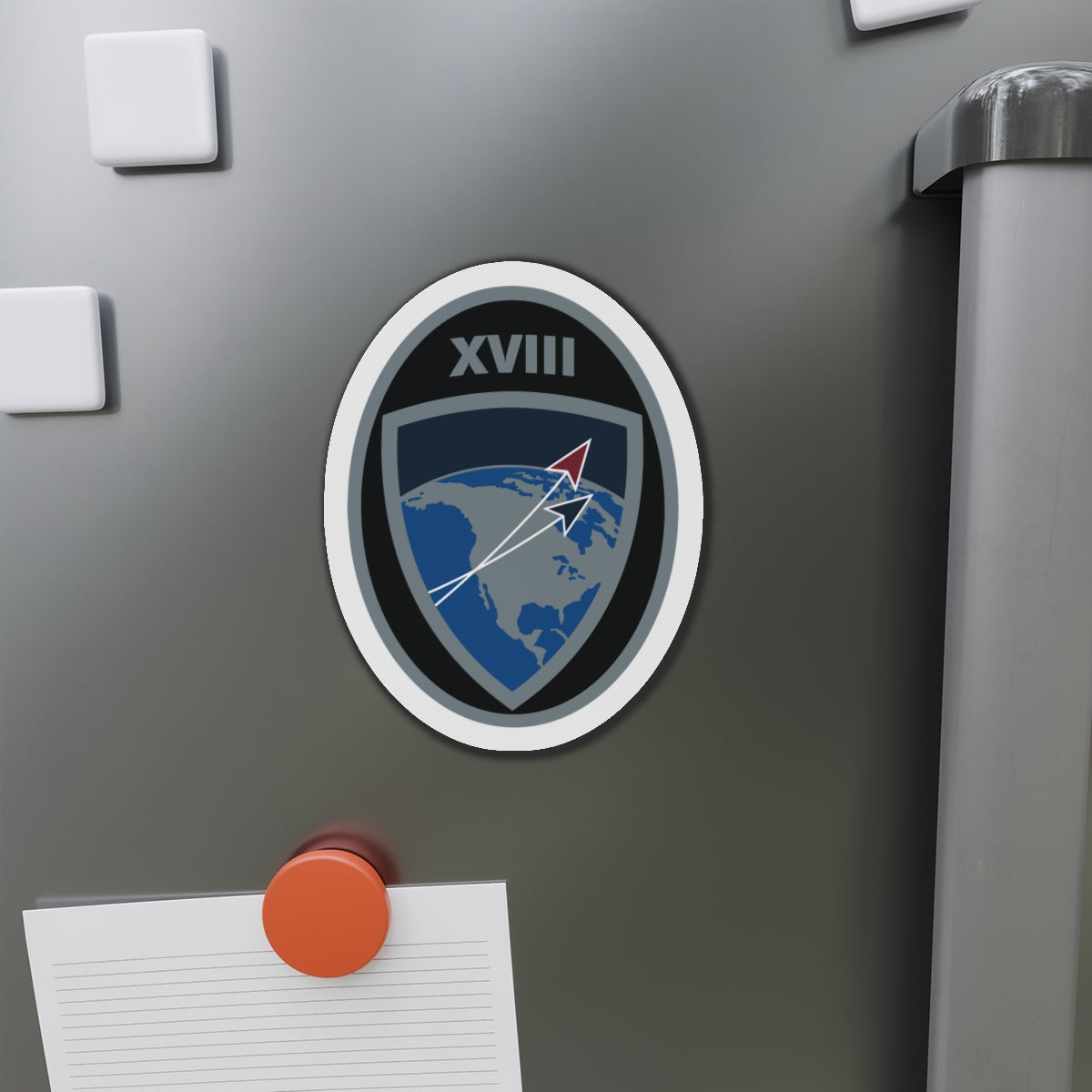 Die-Cut Magnet - USSF - 18th Space Defense Squadron wo txt