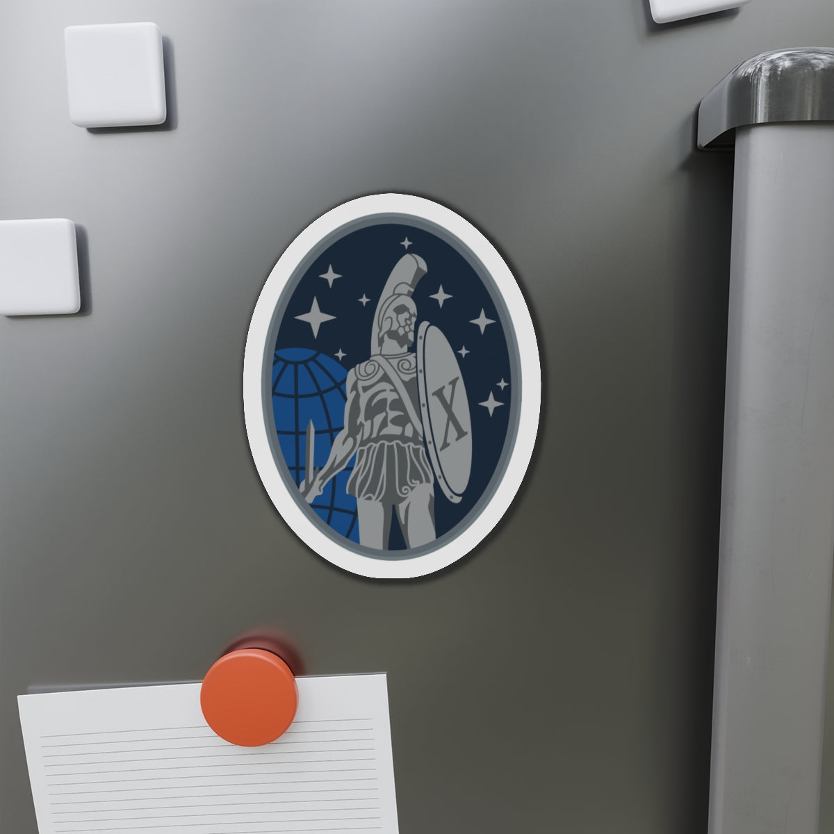 Die-Cut Magnet - USSF - 10th Space Warning Squadron wo txt