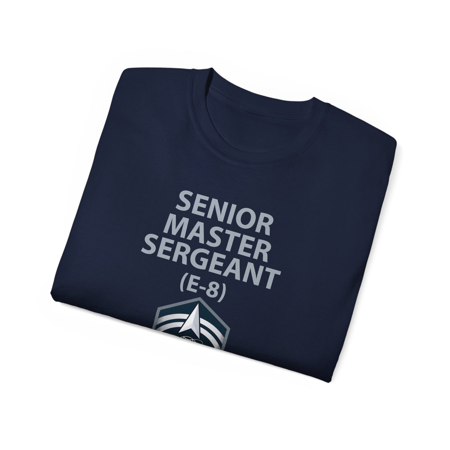 Unisex Ultra Cotton Tee - USSF - E8 Senior Master Sergeant - US Space Force