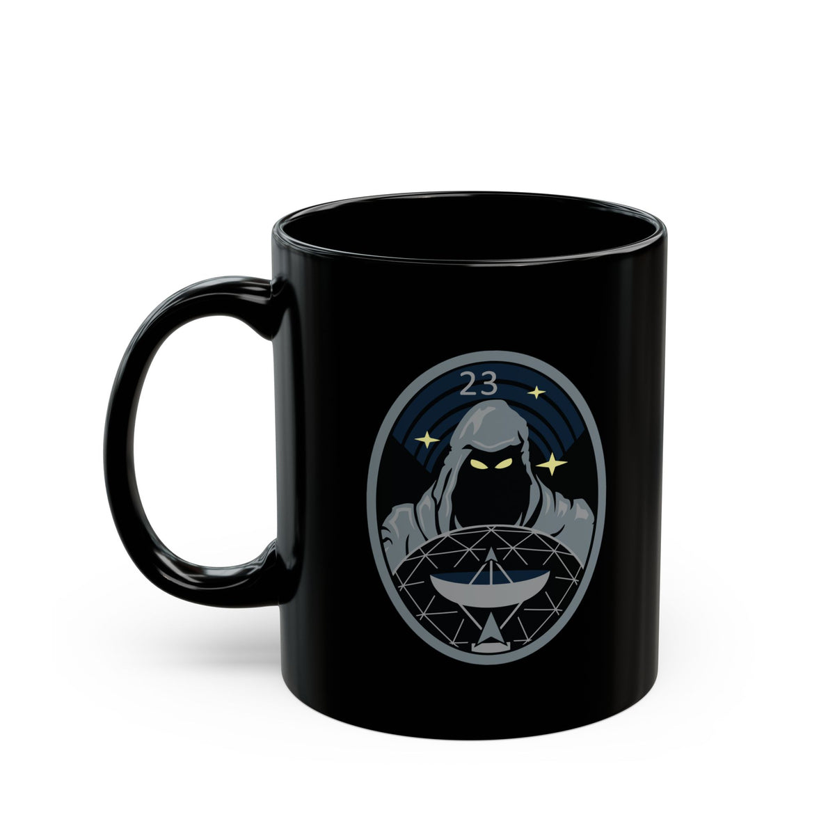Black Mug (11oz, 15oz) - USSF - 23rd Space Operations Squadron wo txt