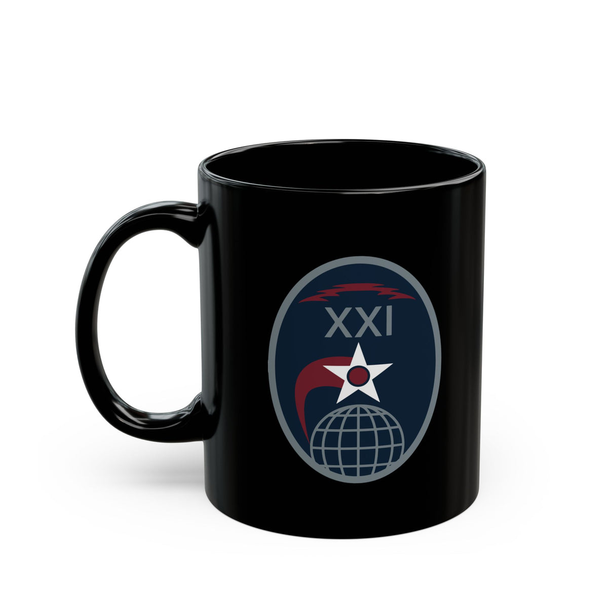 Black Mug (11oz, 15oz) - USSF - 21st Space Operations Squadron wo txt