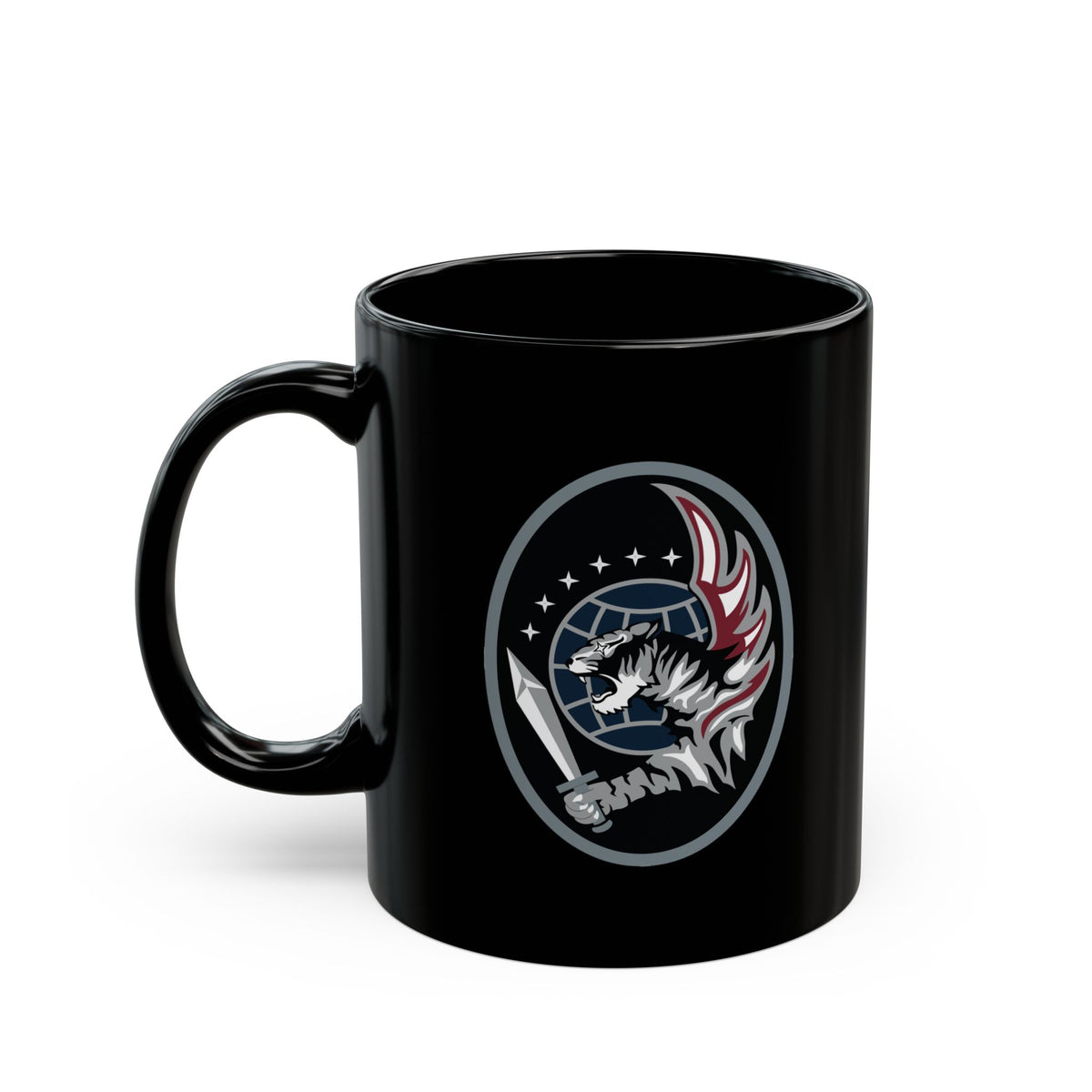 Black Mug (11oz, 15oz) - USSF - 55th Combat Training Squadron wo txt