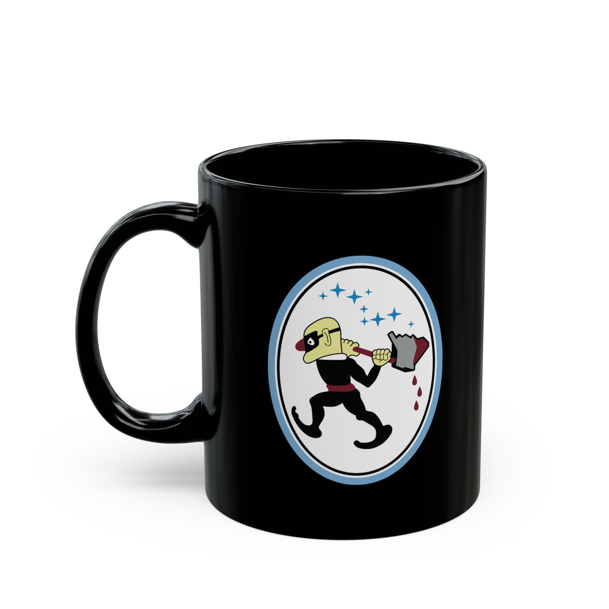 Black Mug (11oz, 15oz) - USSF - 25th Space Range Squadron wo txt