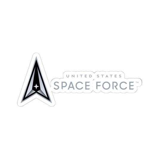 Kiss-Cut Stickers - US Space Force Logo w Txt X 300