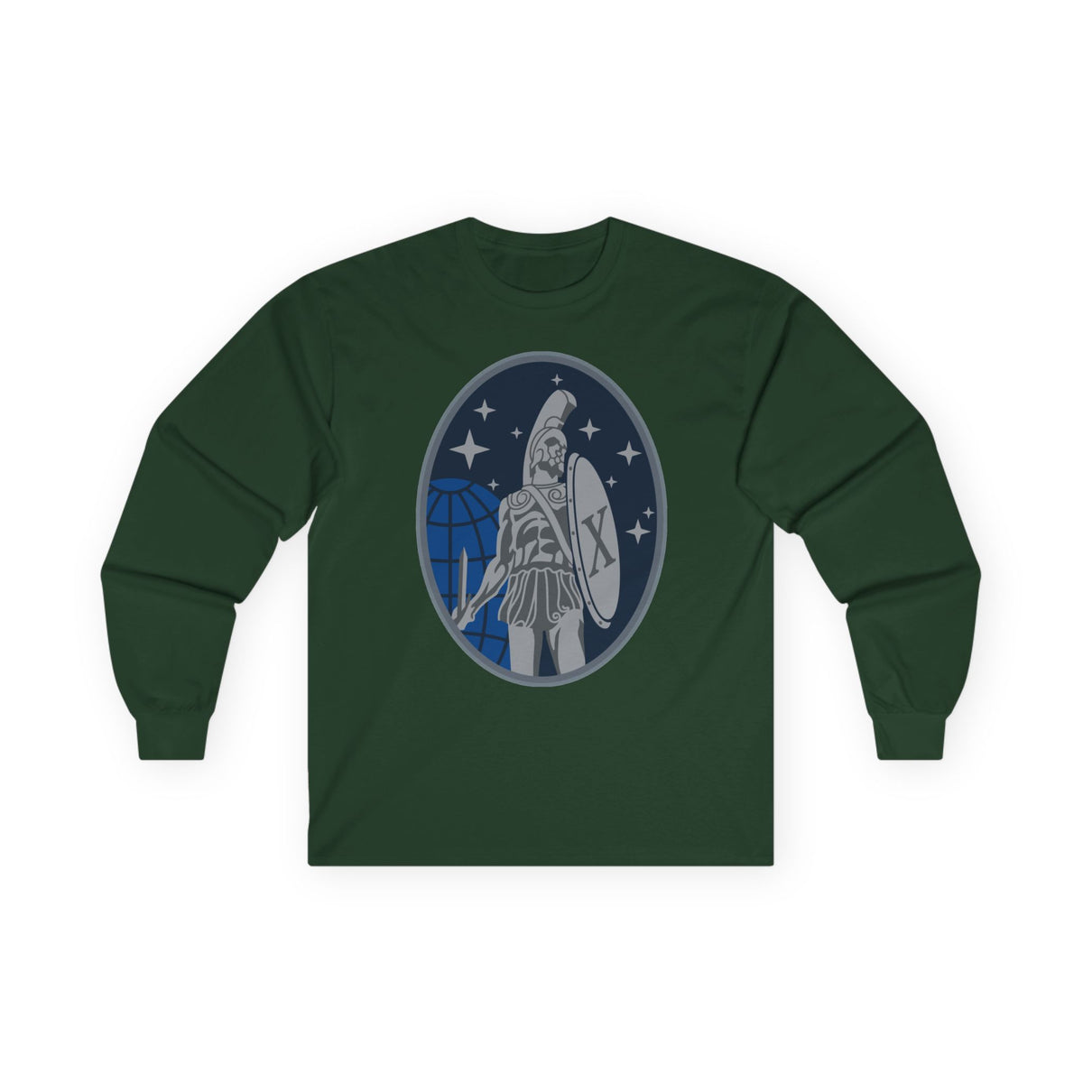 Unisex Ultra Cotton Long Sleeve Tee - USSF - 10th Space Warning Squadron wo txt