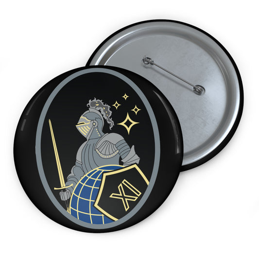 Custom Pin Button - USSF - 11th Space Warning Squadron wo txt