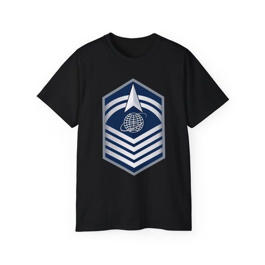 Unisex Ultra Cotton Tee -  USSF - E8 Senior Master Sergeant - US Space Force wo Txt