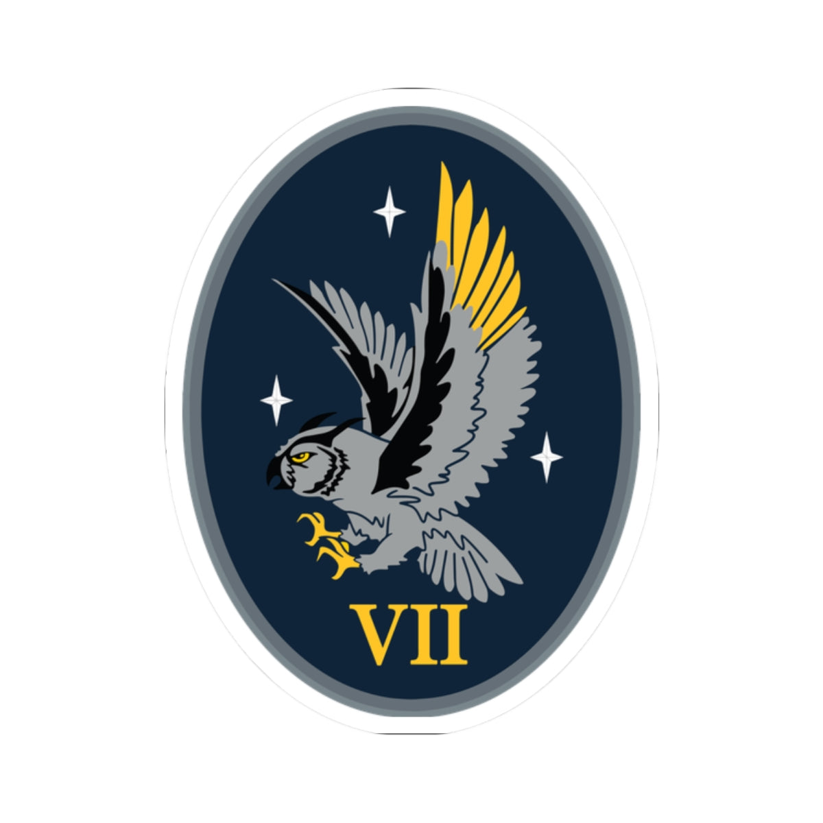 Kiss-Cut Sticker - USSF - 7th Space Warning Squadron wo txt