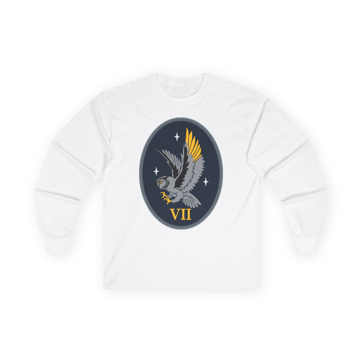 Unisex Ultra Cotton Long Sleeve Tee - USSF - 7th Space Warning Squadron wo txt