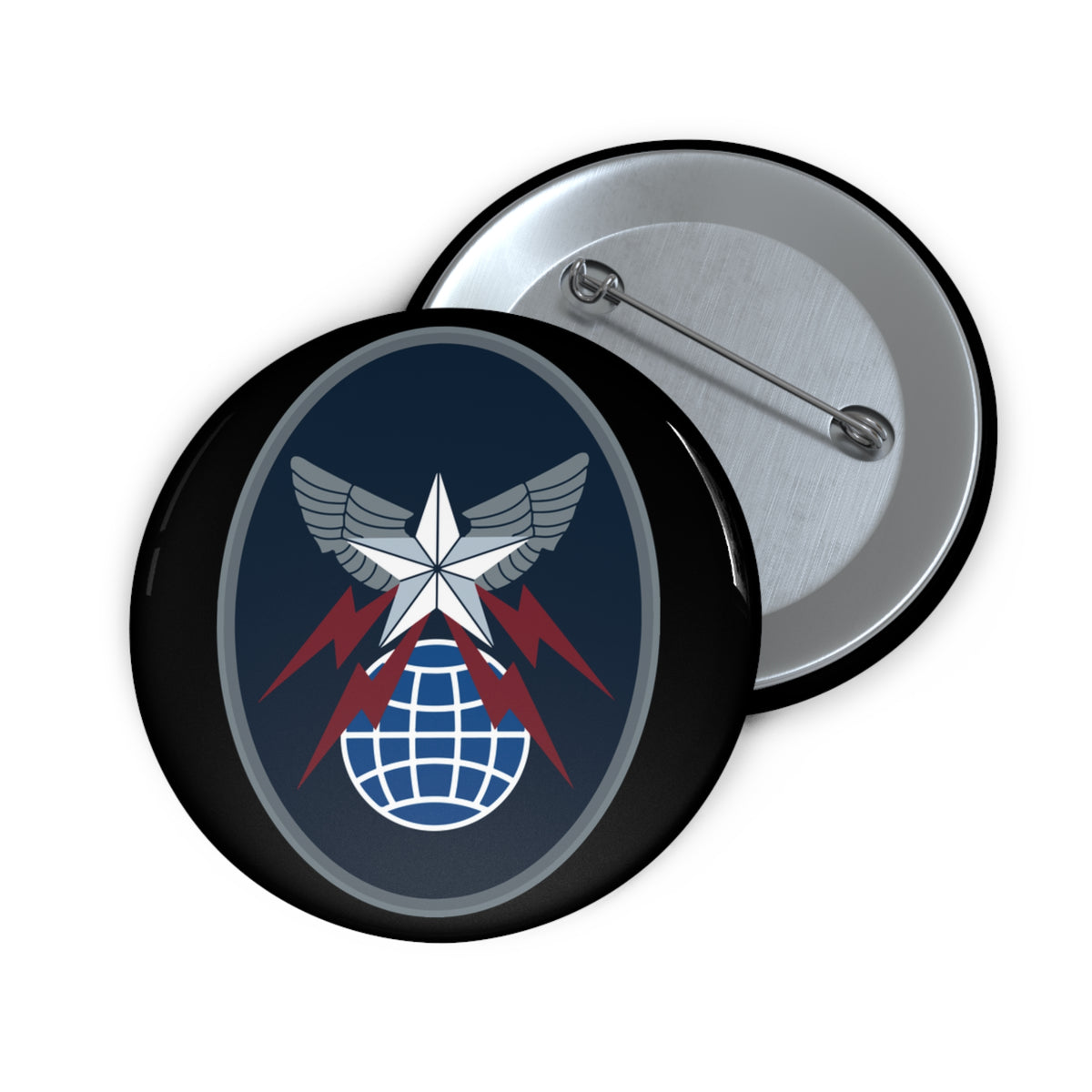 Custom Pin Button — USSF - 4th Space Operations Squadron wo txt X 300