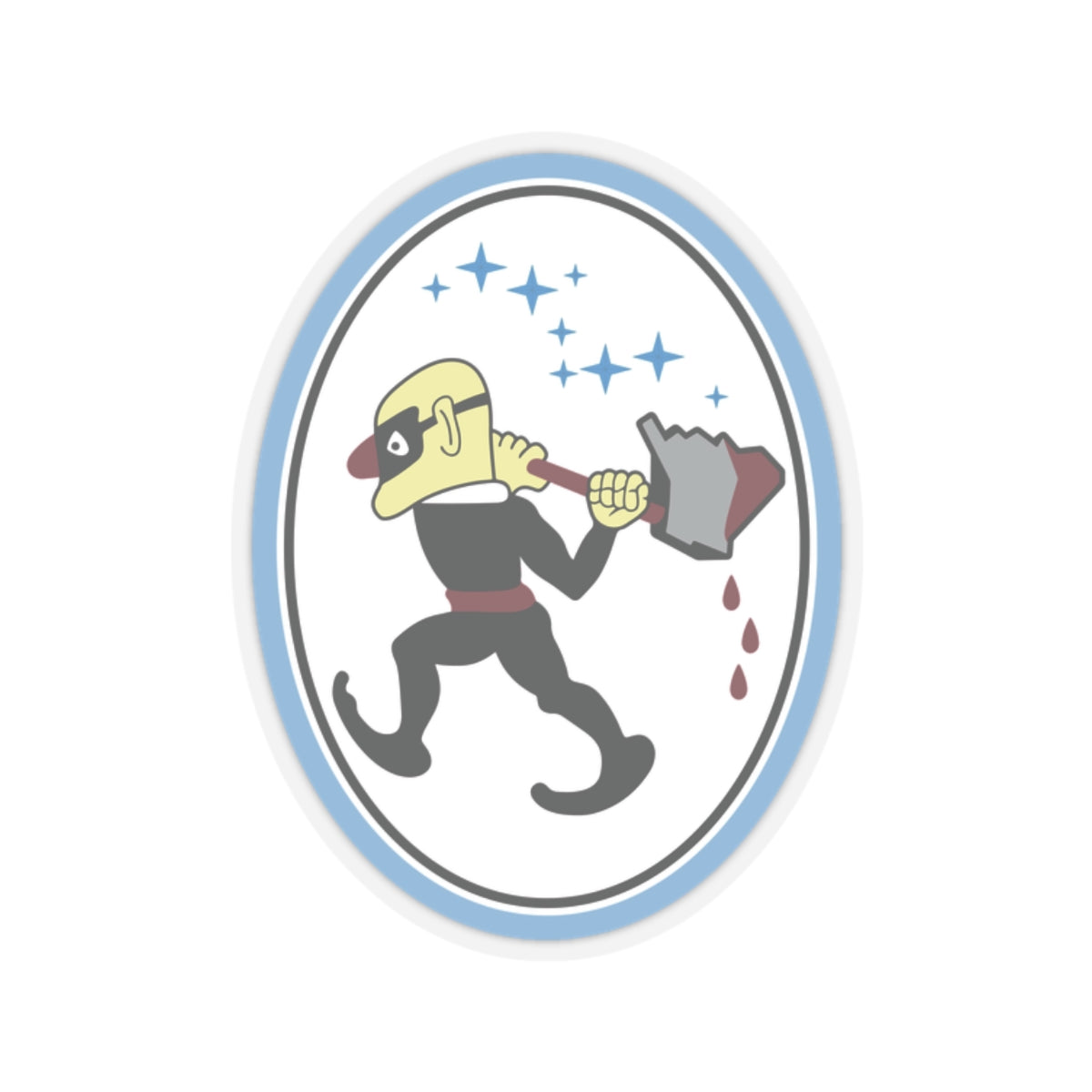 Kiss-Cut Sticker - USSF - 25th Space Range Squadron wo txt