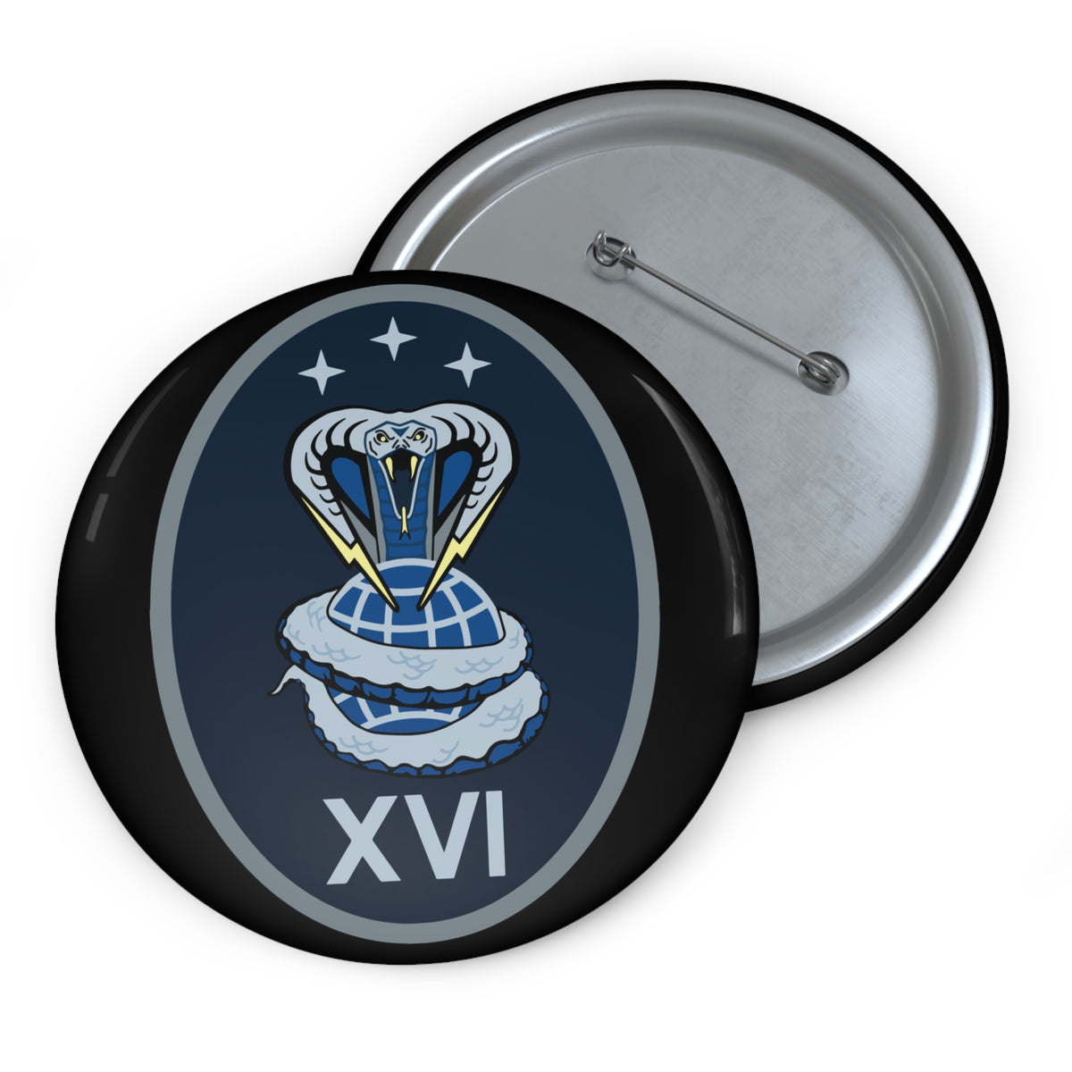 Custom Pin Button - USSF - 16th Electromagnetic Warfare Squadron wo txt