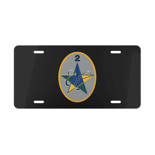 Vanity Plate - USSF - 2nd Range Operations Squadron wo txt X 300