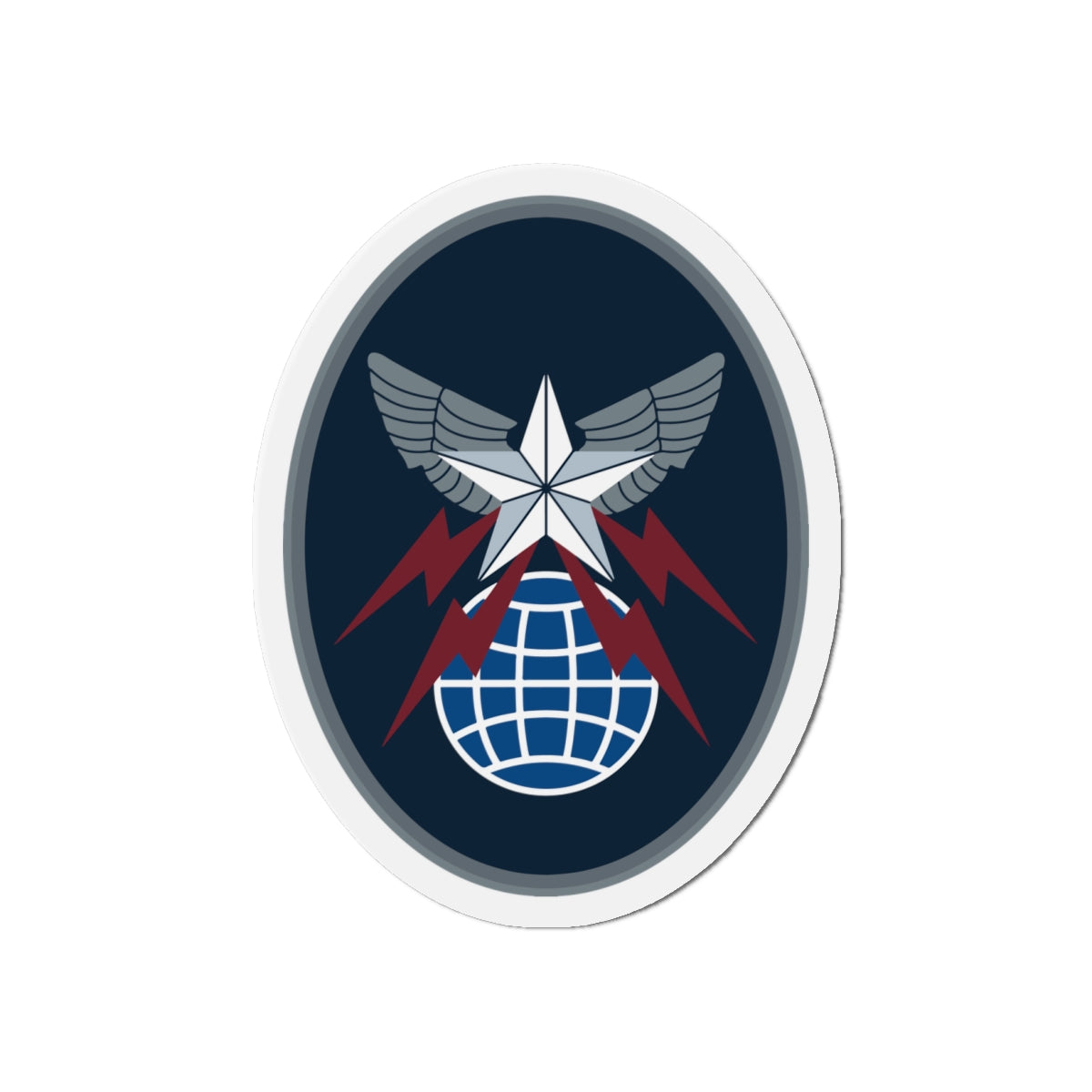 Die-Cut Magnet - USSF - 4th Space Operations Squadron wo txt X 300