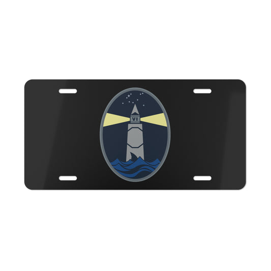 License Plate - USSF - 6th Space Warning Squadron wo txt
