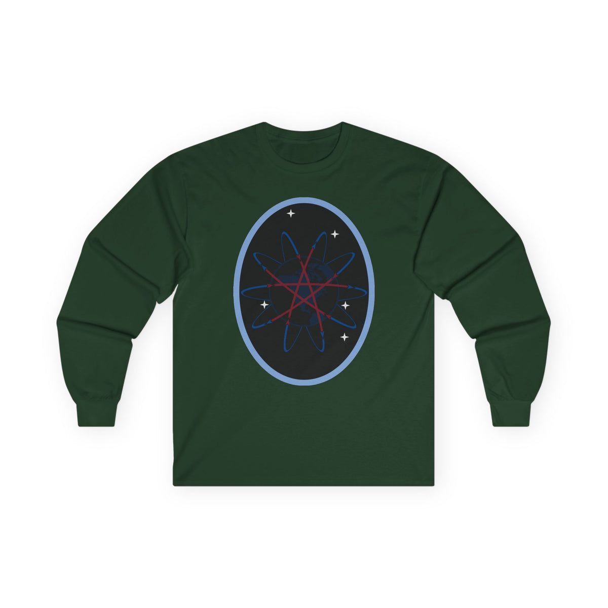 Unisex Ultra Cotton Long Sleeve Tee - USSF - 57th Space Aggressor Squadron wo txt