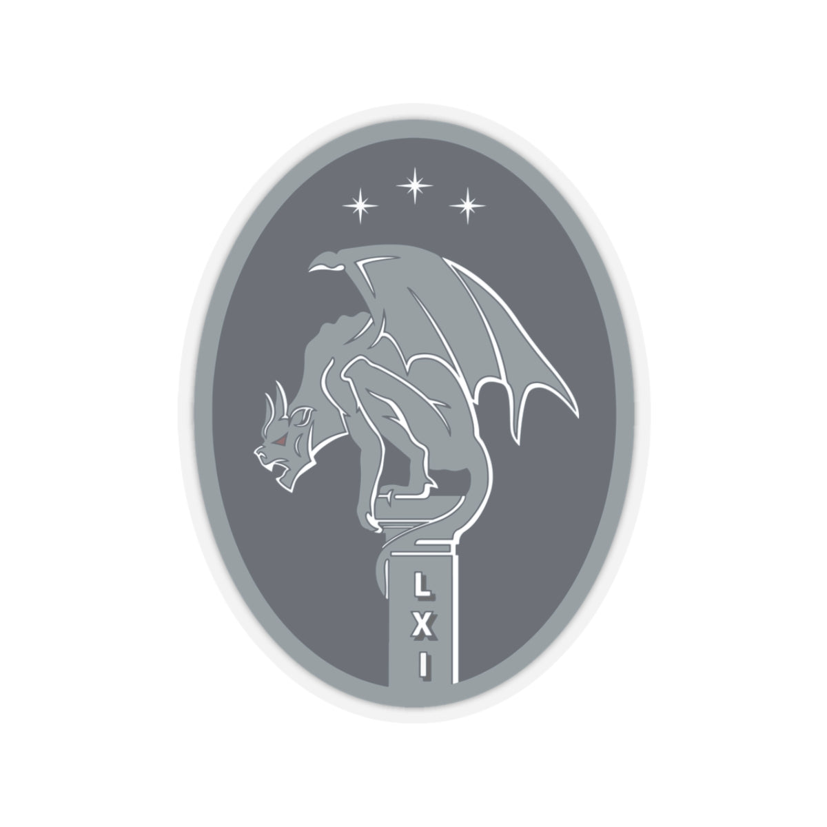 Kiss-Cut Sticker - USSF - 61st Cyberspace Squadron wo txt