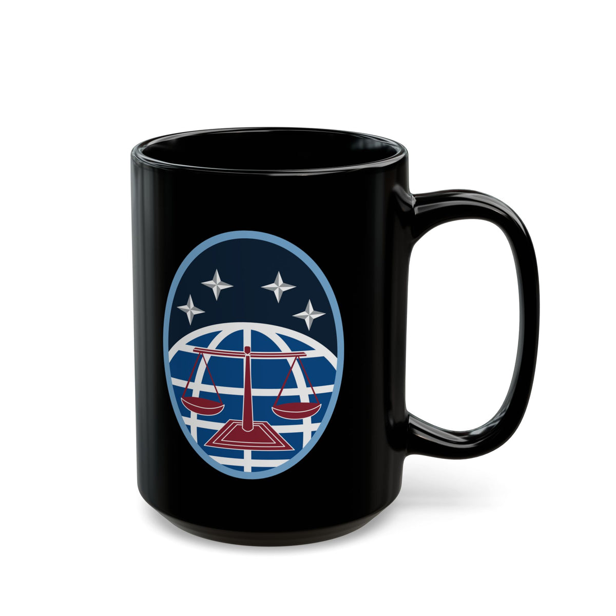 Black Mug (11oz, 15oz) - USSF - 4th Test and Evaluation Squadron wo txt X 300