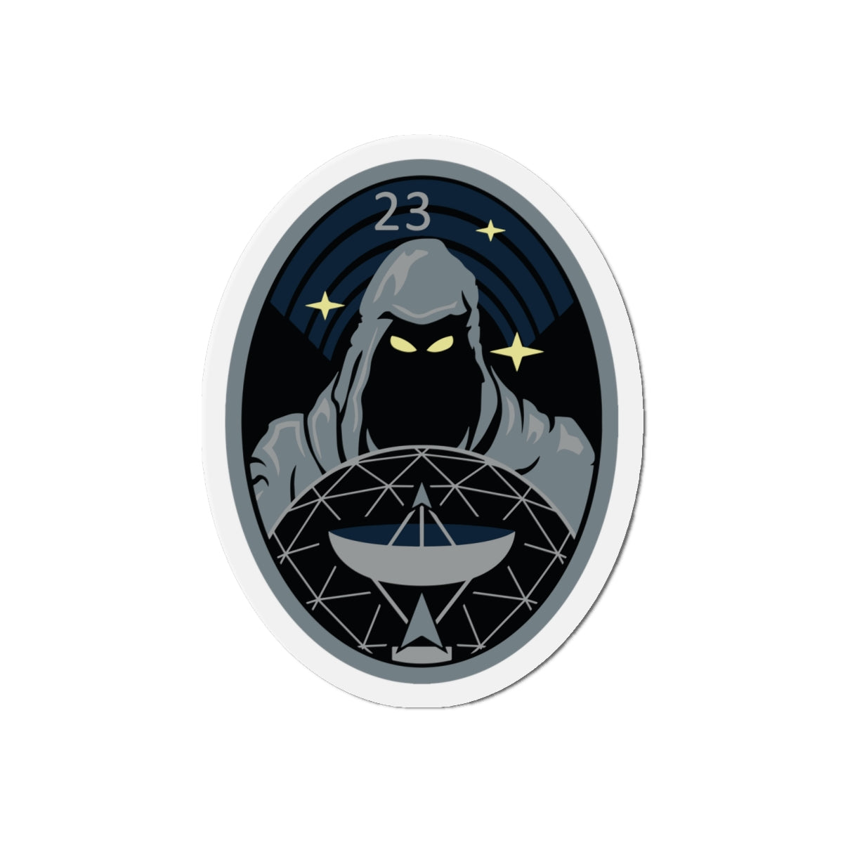 Die-Cut Magnet - USSF - 23rd Space Operations Squadron wo txt