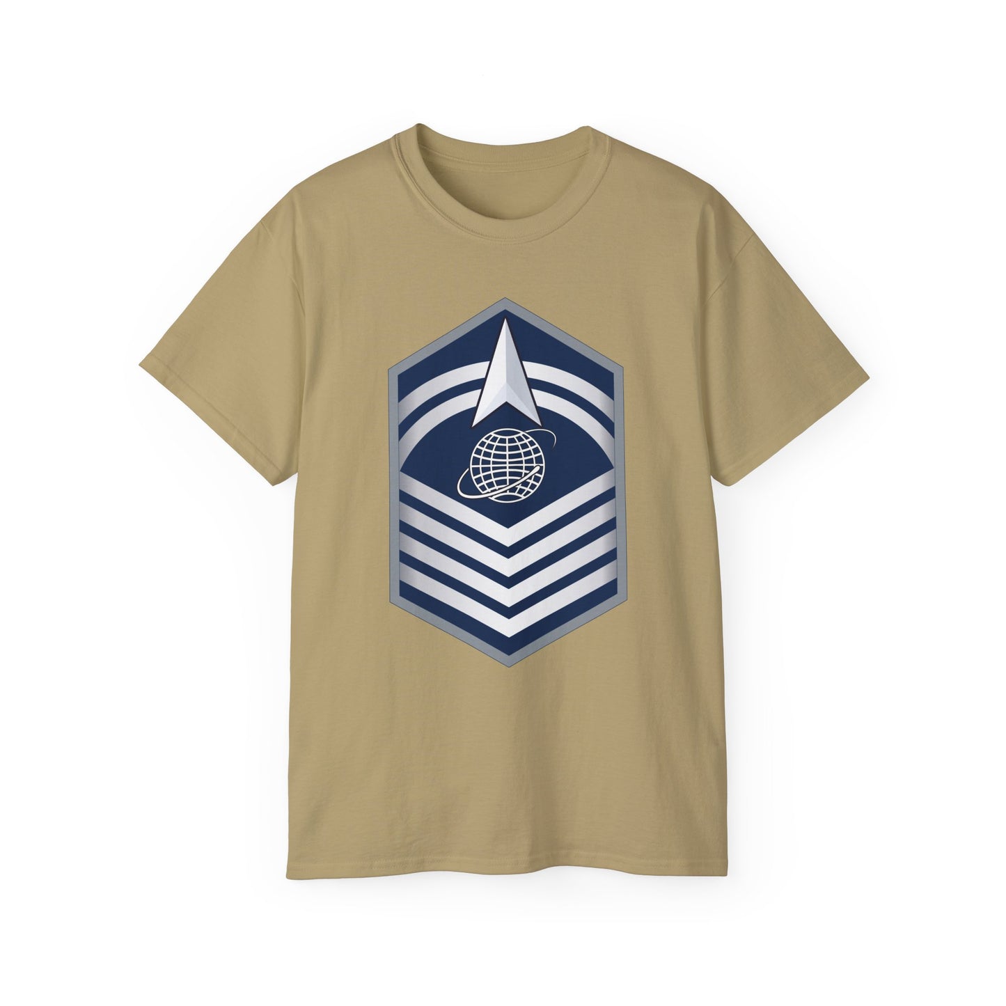 Unisex Ultra Cotton Tee -  USSF - E8 Senior Master Sergeant - US Space Force wo Txt