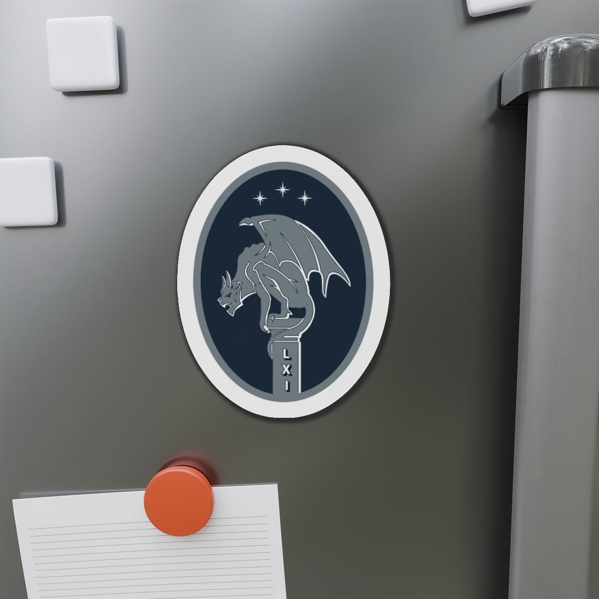 Die-Cut Magnet - USSF - 61st Cyberspace Squadron wo txt