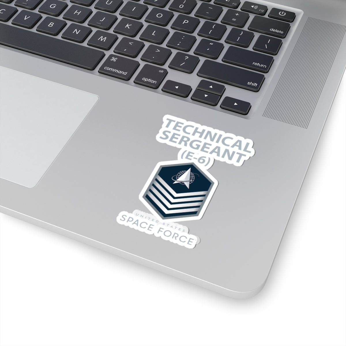 Kiss-Cut Sticker - USSF - E6 Technical Sergeant - US Space Force