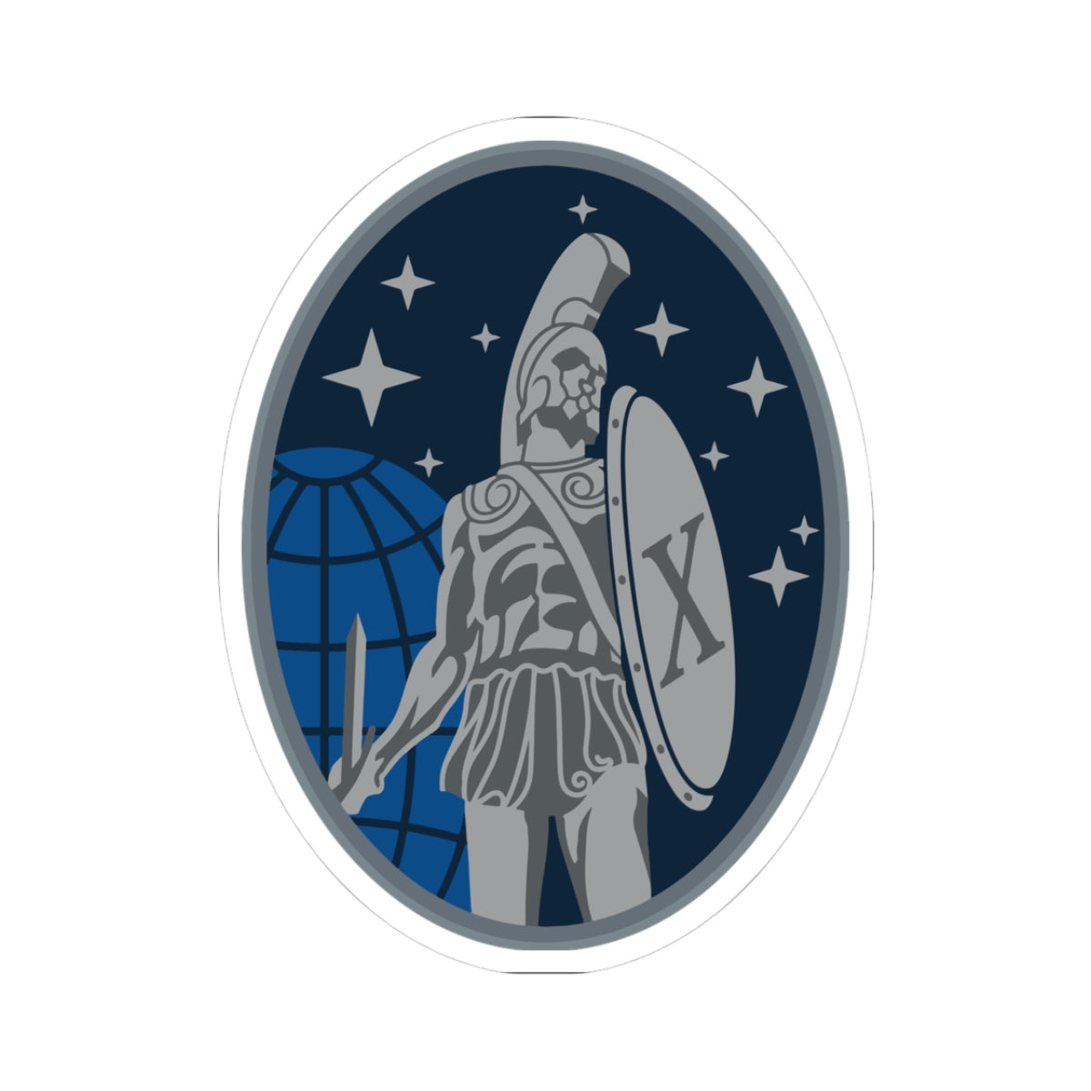 Kiss-Cut Sticker - USSF - 10th Space Warning Squadron wo txt
