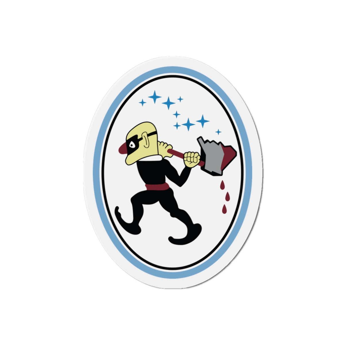 Die-Cut Magnet - USSF - 25th Space Range Squadron wo txt