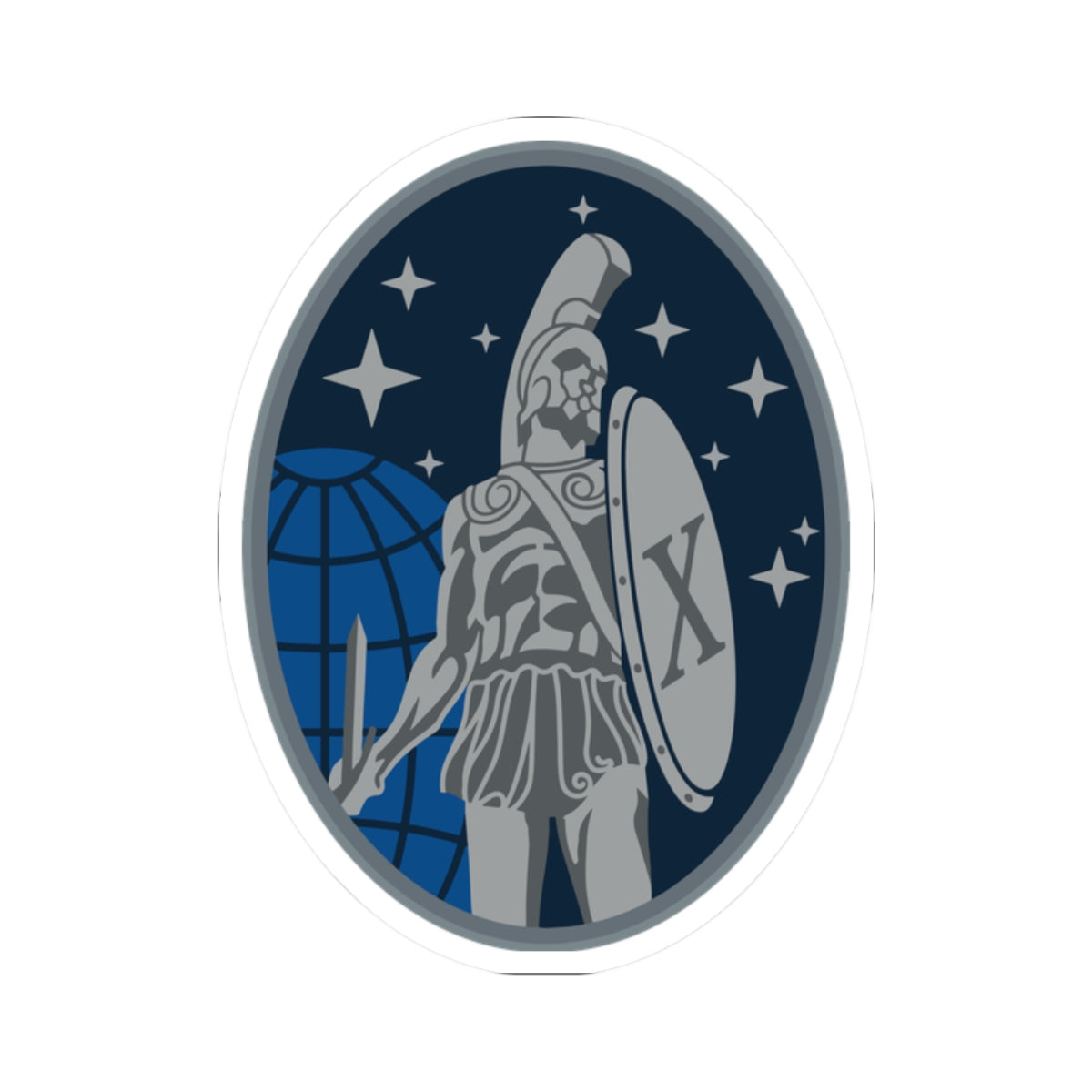 Kiss-Cut Sticker - USSF - 10th Space Warning Squadron wo txt