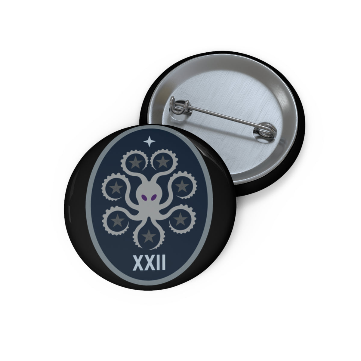 Custom Pin Button - USSF - 22nd Space Operations Squadron wo txt