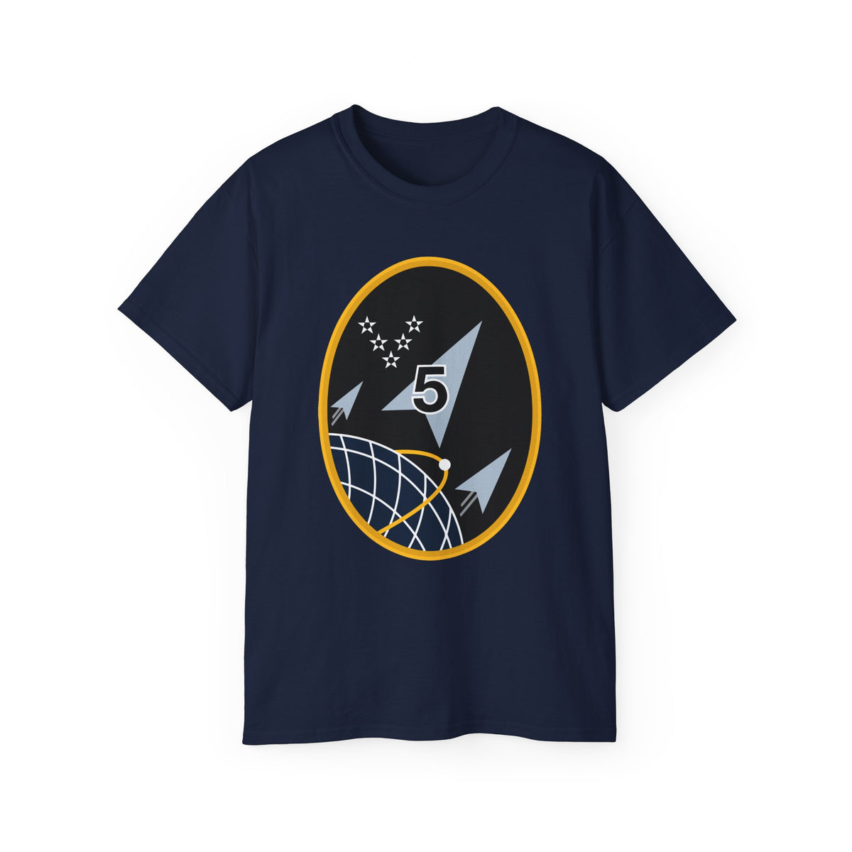 Unisex Ultra Cotton Tee -  USSF - 5th Space Launch Squadron wo txt X 300