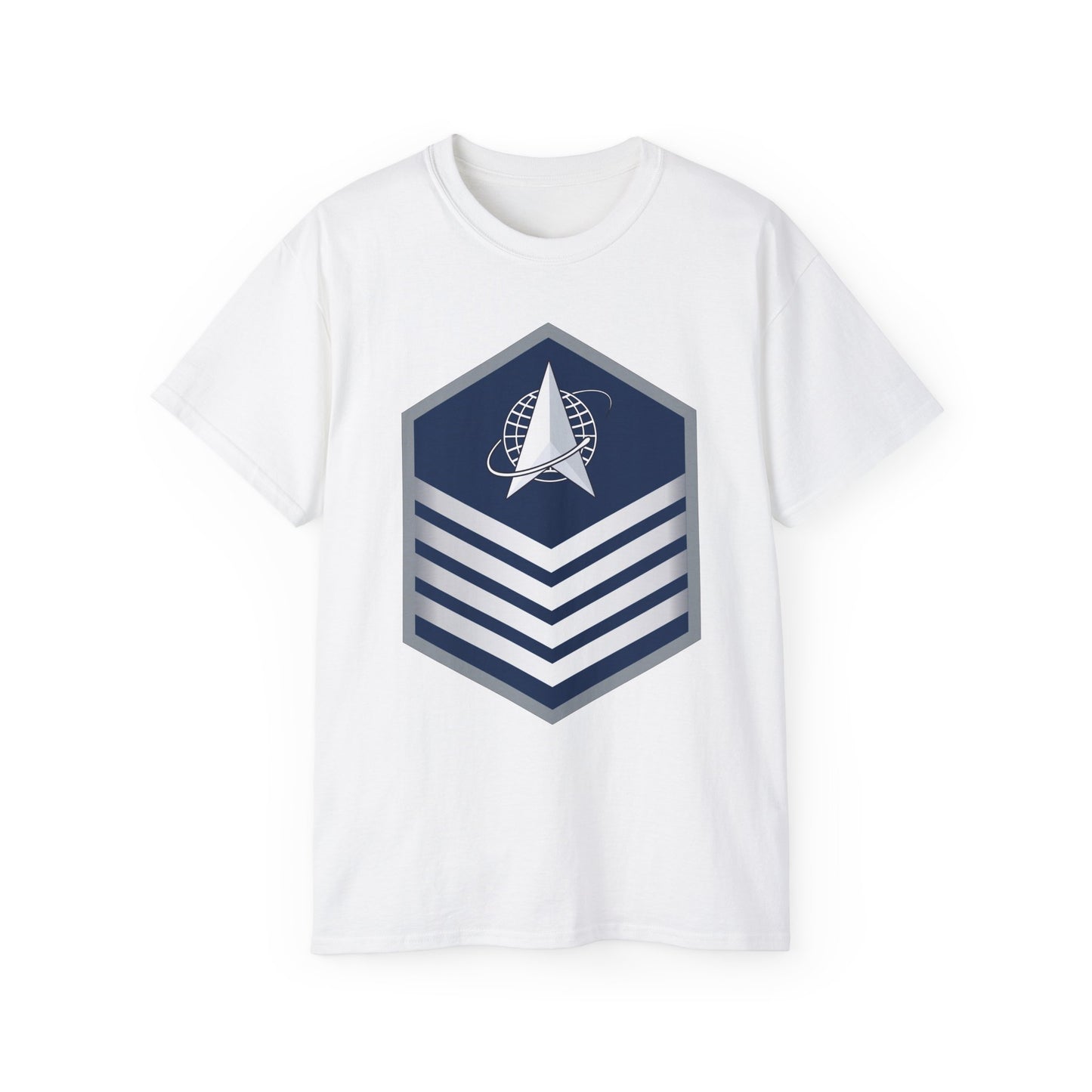 Unisex Ultra Cotton Tee -  USSF - E6 Technical Sergeant wo Txt