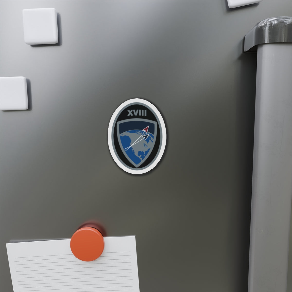 Die-Cut Magnet - USSF - 18th Space Defense Squadron wo txt