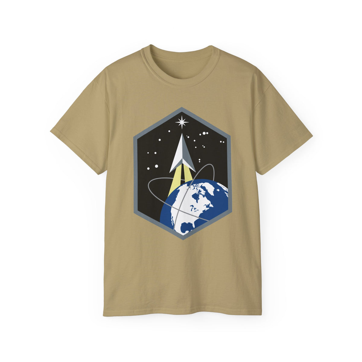 Unisex Ultra Cotton Tee - USSF - Space Base Delta 2 wo txt