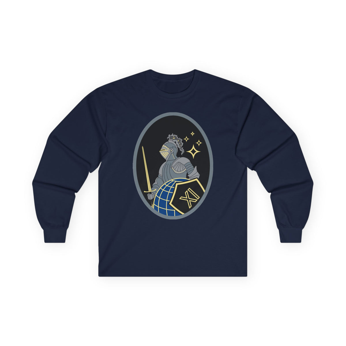 Unisex Ultra Cotton Long Sleeve Tee - USSF - 11th Space Warning Squadron wo txt