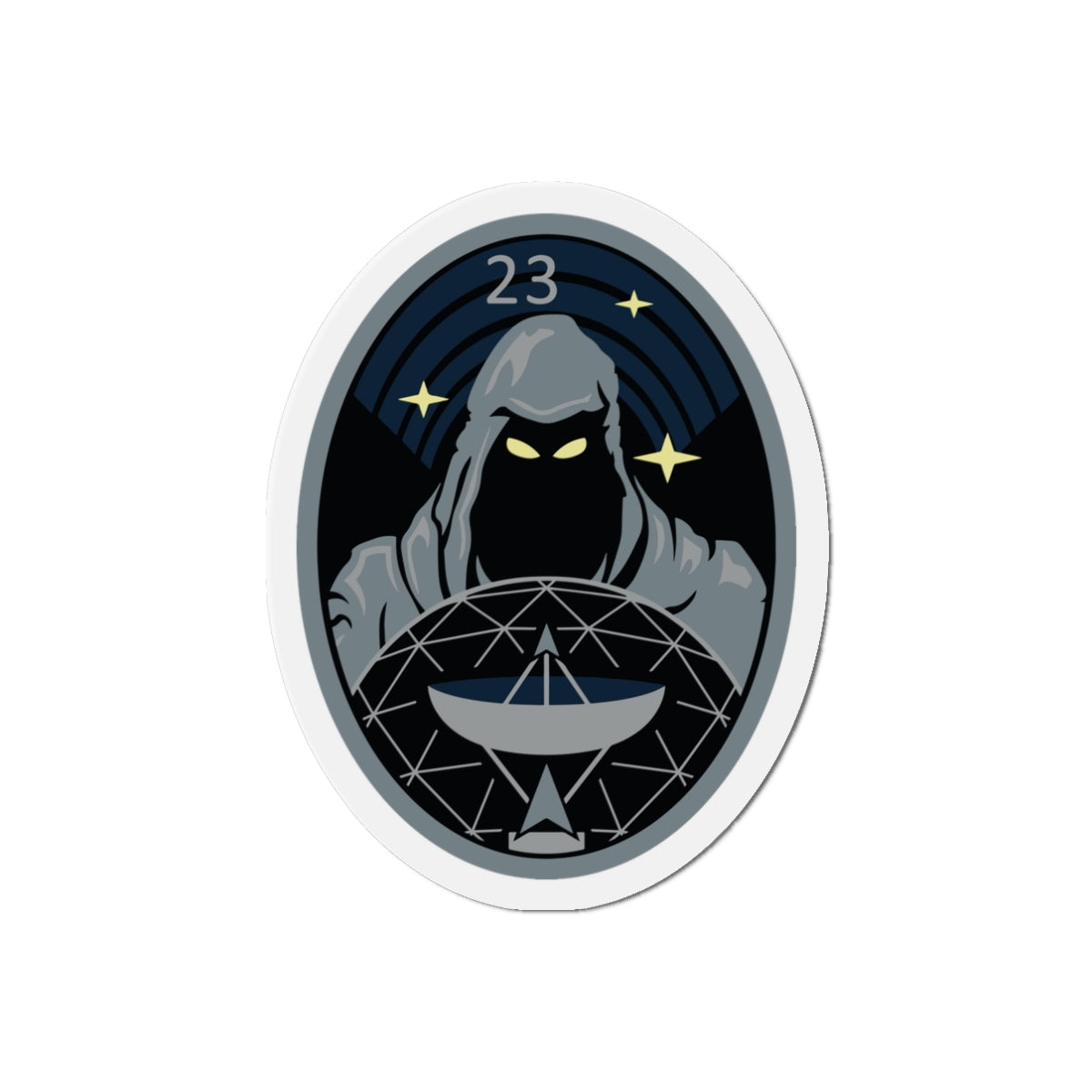 Die-Cut Magnet - USSF - 23rd Space Operations Squadron wo txt