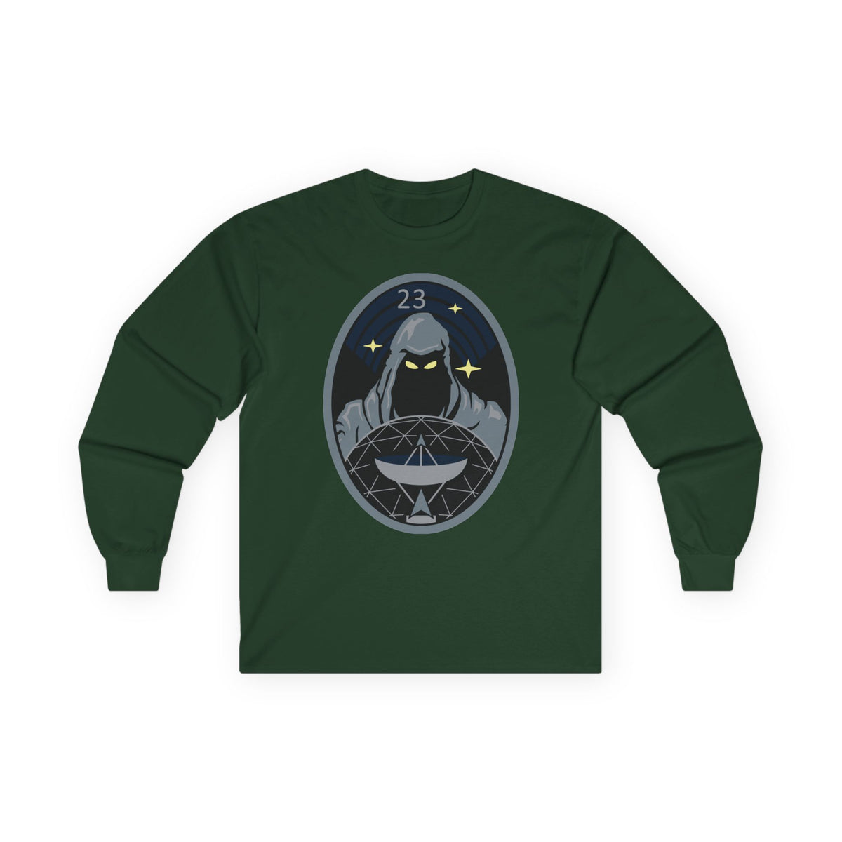 Unisex Ultra Cotton Long Sleeve Tee - USSF - 23rd Space Operations Squadron wo txt