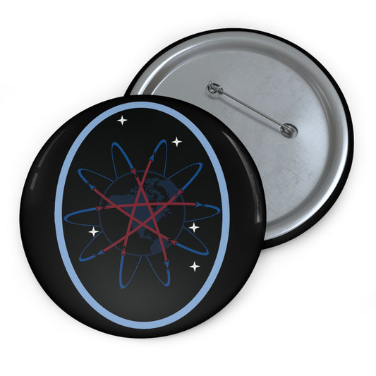 Custom Pin Button - USSF - 57th Space Aggressor Squadron wo txt