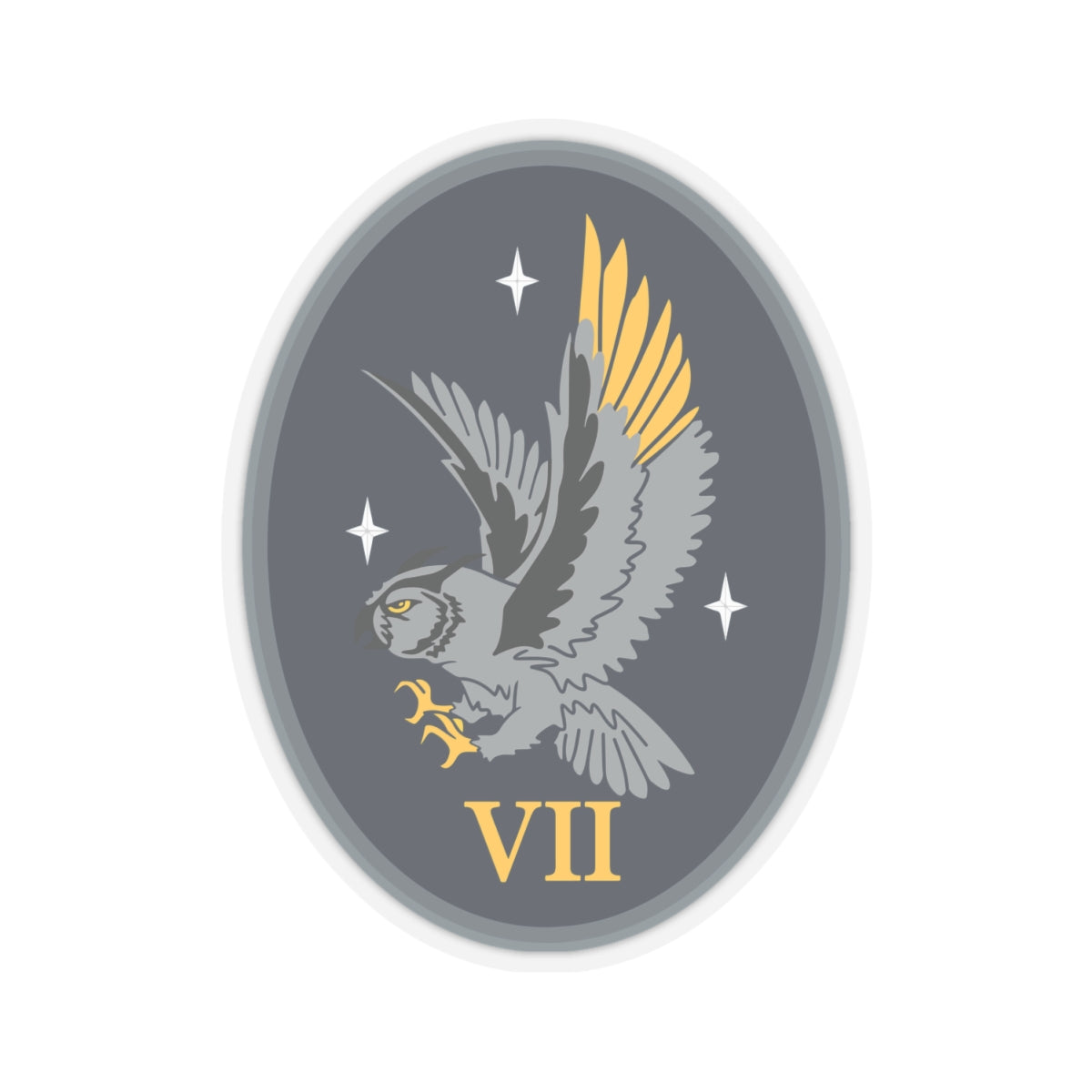 Kiss-Cut Sticker - USSF - 7th Space Warning Squadron wo txt