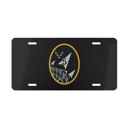 Vanity License Plate - USSF - 5th Space Launch Squadron wo txt X 300