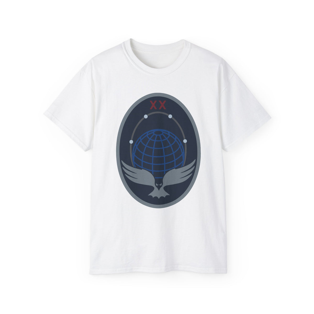 Unisex Ultra Cotton Tee - USSF - 20th Space Surveillance Squadron wo txt