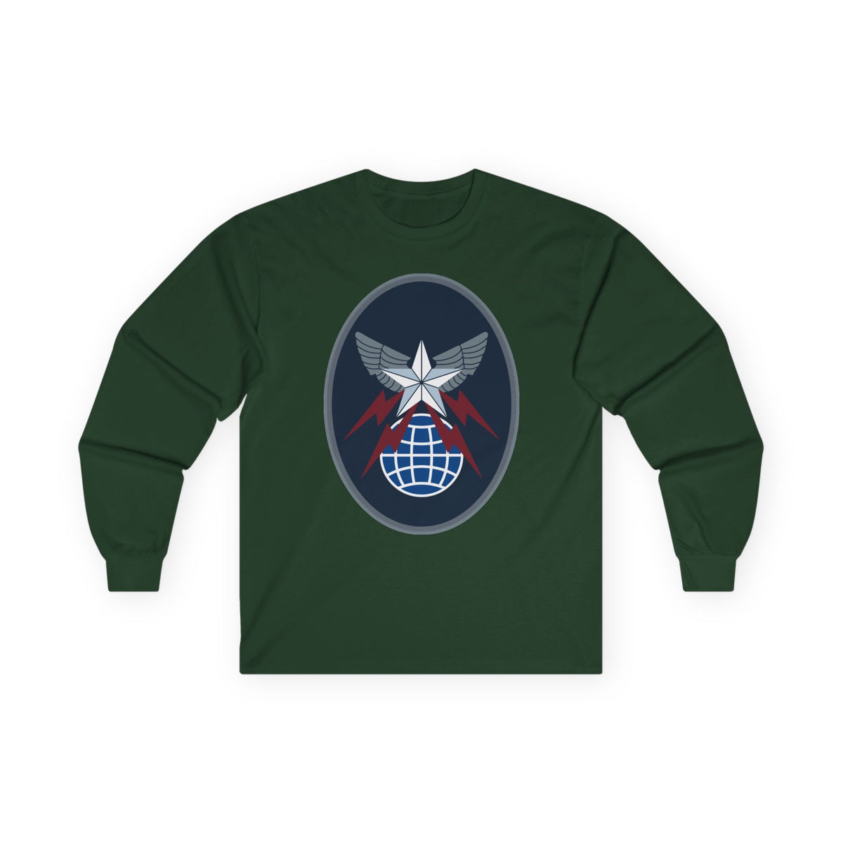 Unisex Ultra Cotton Long Sleeve Tee - USSF - 4th Space Operations Squadron wo txt X 300