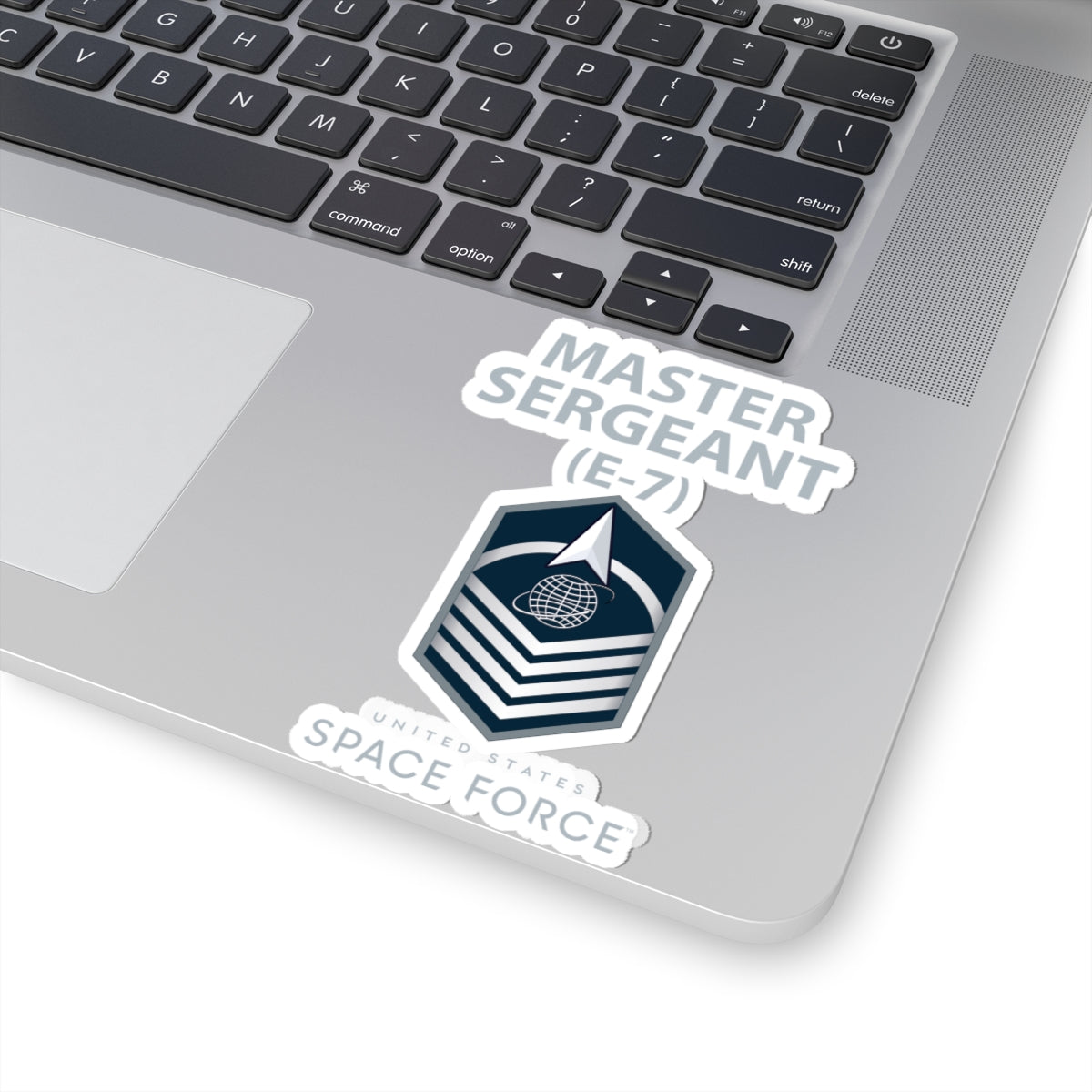 Kiss-Cut Sticker - USSF - E7 Master Sergeant - US Space Force