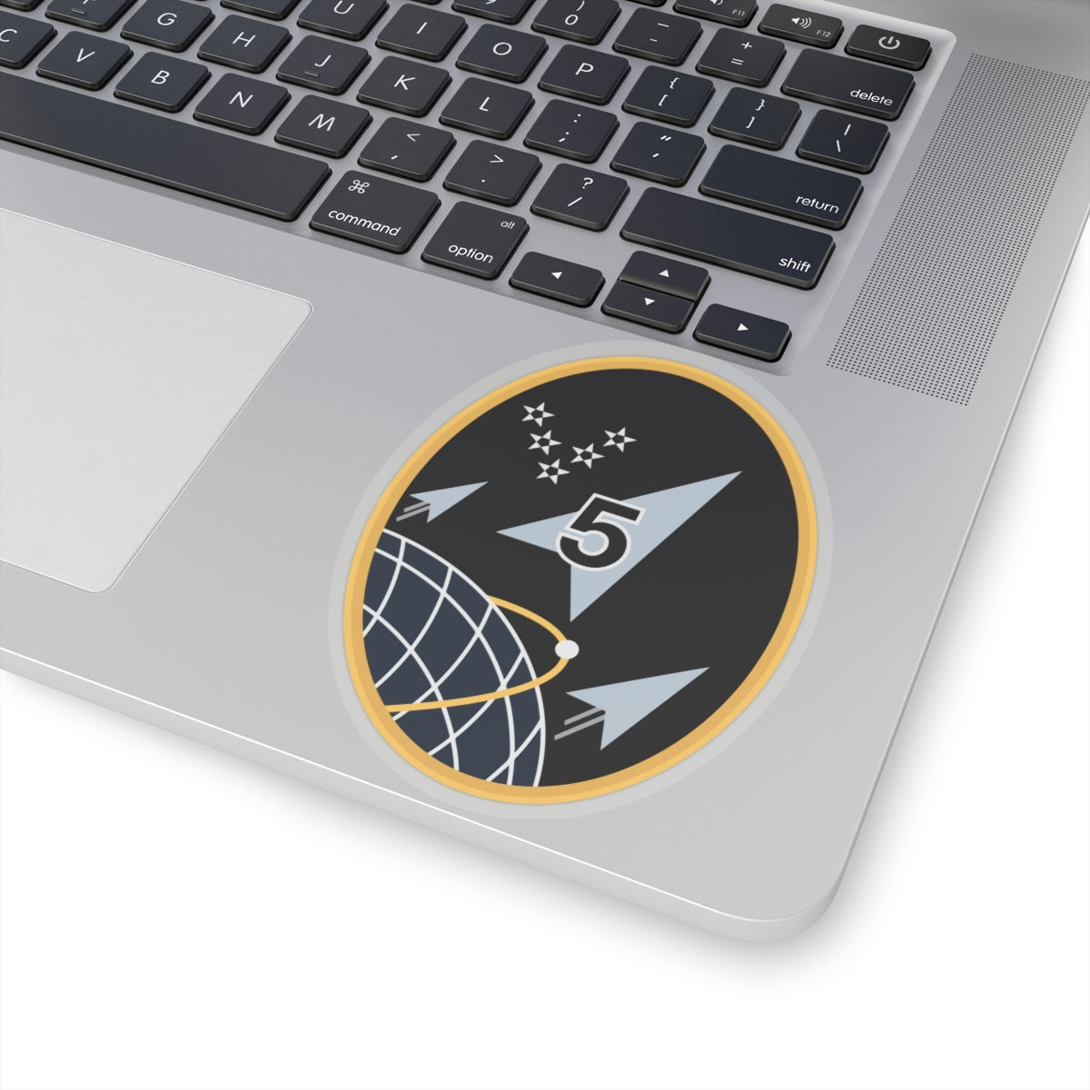 Kiss-Cut Sticker - USSF - 5th Space Launch Squadron wo txt X 300