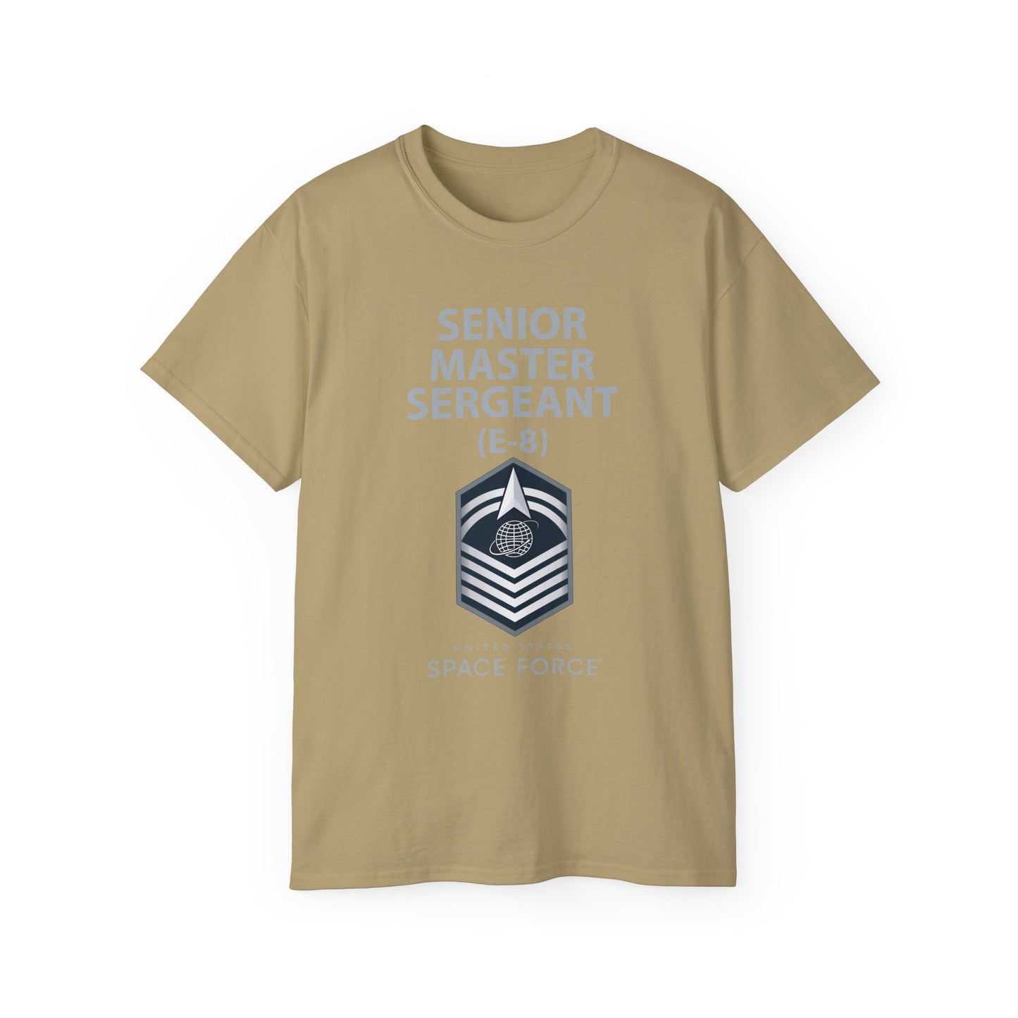 Unisex Ultra Cotton Tee -  USSF - E8 Senior Master Sergeant - US Space Force