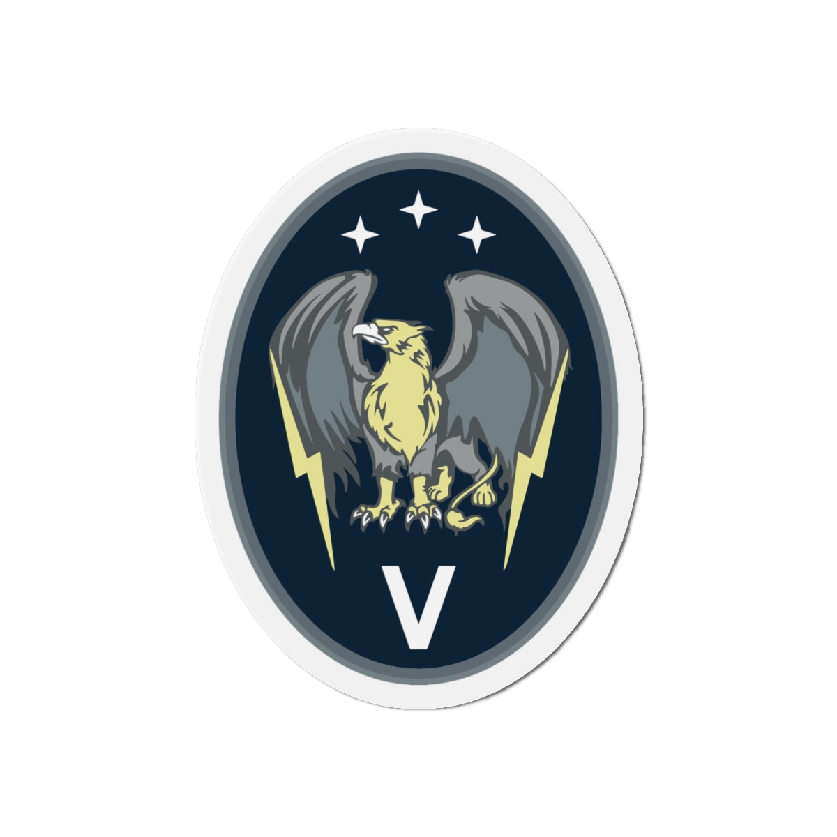 Die-Cut Magnet - USSF - 5th Electromagnetic Warfare Squadron wo txt X 300