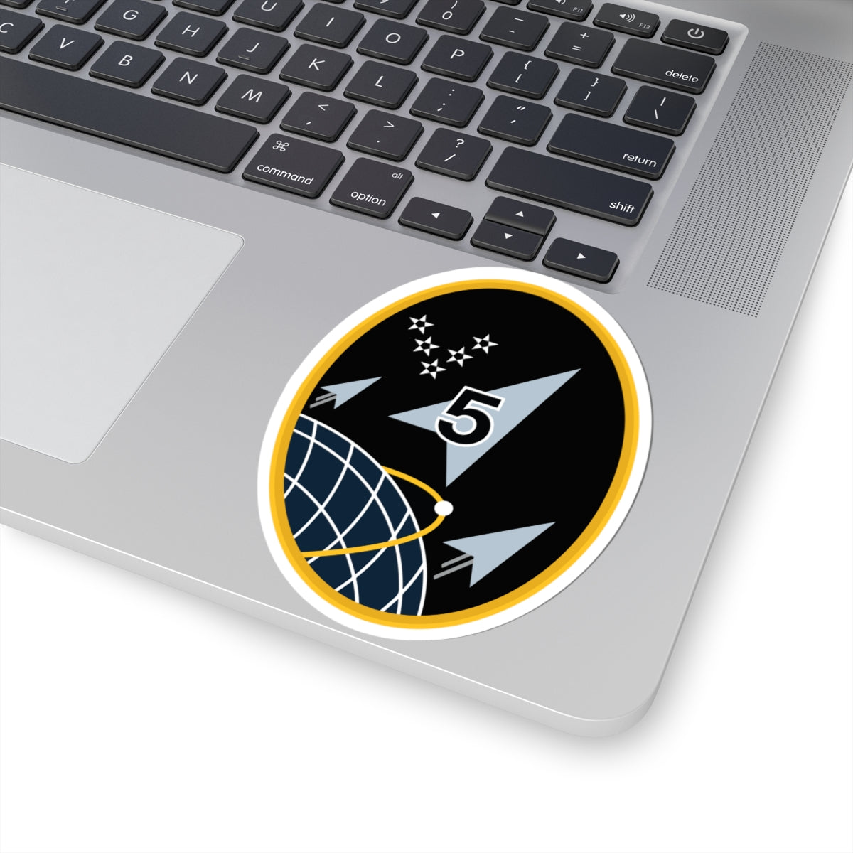 Kiss-Cut Sticker - USSF - 5th Space Launch Squadron wo txt X 300