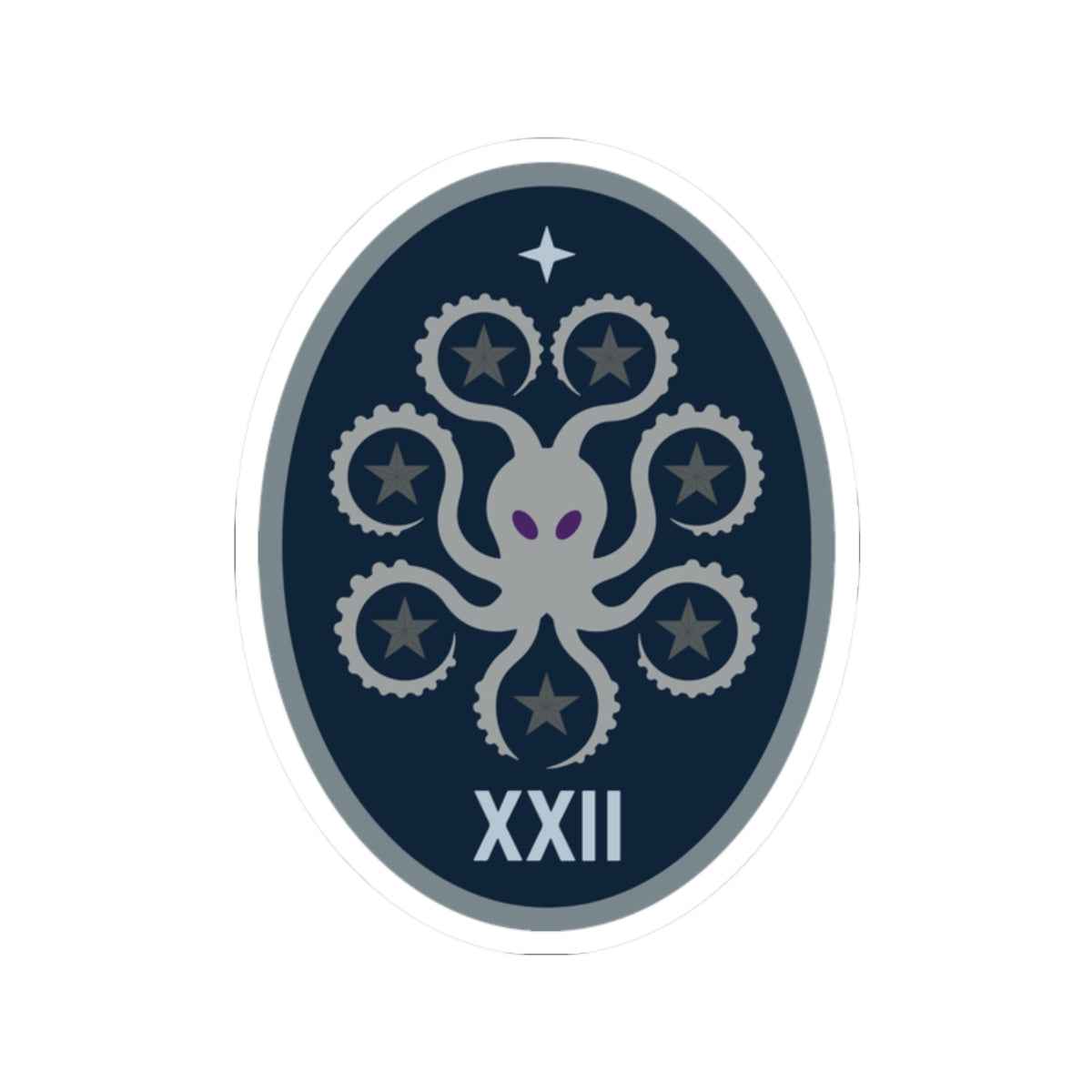 Kiss-Cut Sticker - USSF - 22nd Space Operations Squadron wo txt